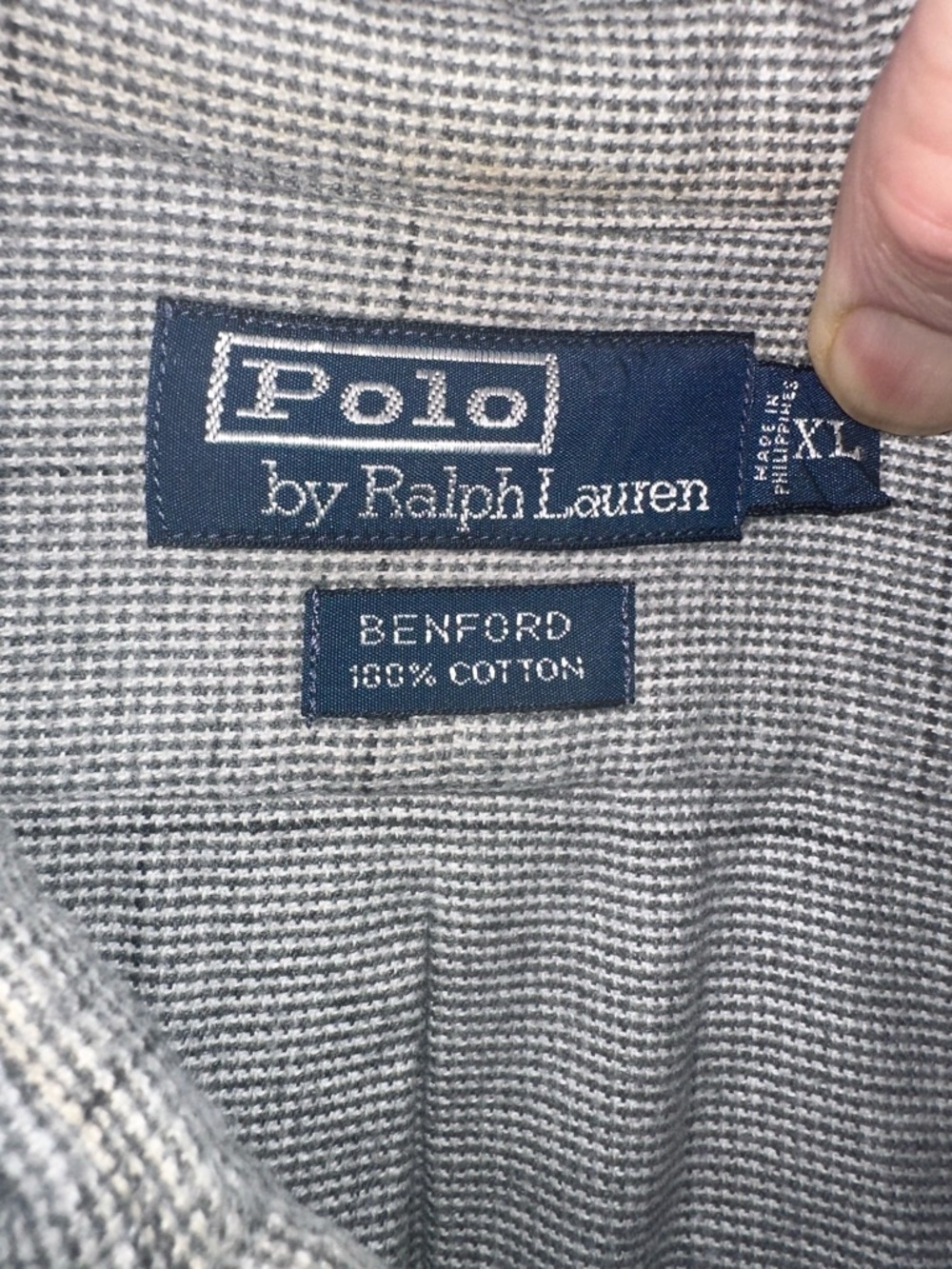 Polo by Ralph Lauren Benford Heather Gray Men's Polo. XL